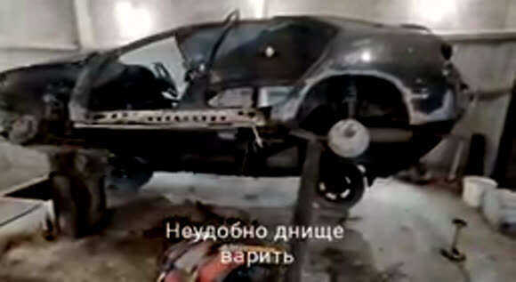 Как правильно завалить автомобиль на бок в гараже фото 1
