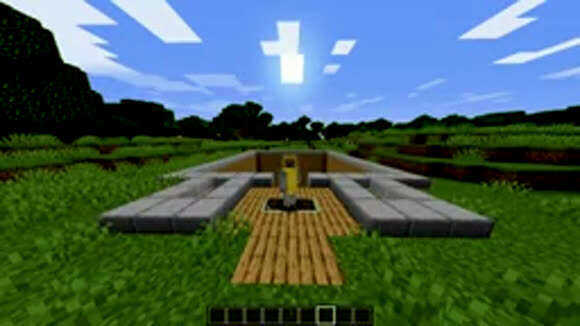 Как создать автоматическую шахту на сервере Aternos для Minecraft фото 1