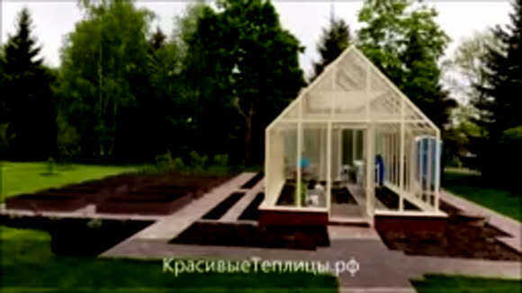 Стеклянные английские теплицы из алюминия по индивидуальному проекту фото 6