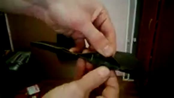 Как сделать ножны для ножа из тонкой кожи