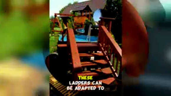Как сделать деревянную лестницу для каркасного бассейна своими руками фото 2