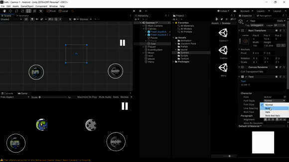 Как создать счетчик и таймер в Unity для игр фото 3