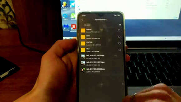 Быстрый перенос фото и видео на SD карту в Xiaomi