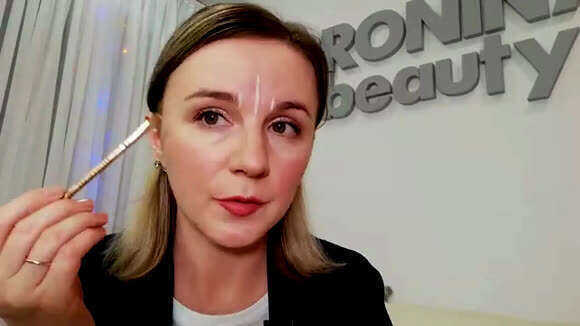 Разметка бровей нитью и пастой для идеальной формы лица фото 1