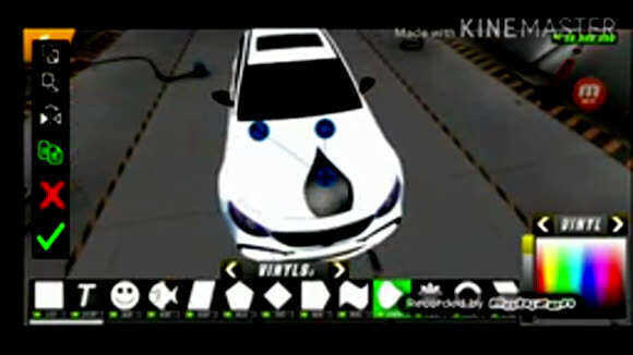 Как сделать винил Крик в Car Parking Multiplayer фото 2