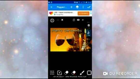 Создание стильной надписи на экране смартфона Samsung для копирайтера фото 6