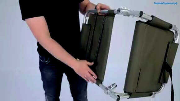 Удобное пластиковое кресло для лодки ПВХ с надежным упором для спины фото 3