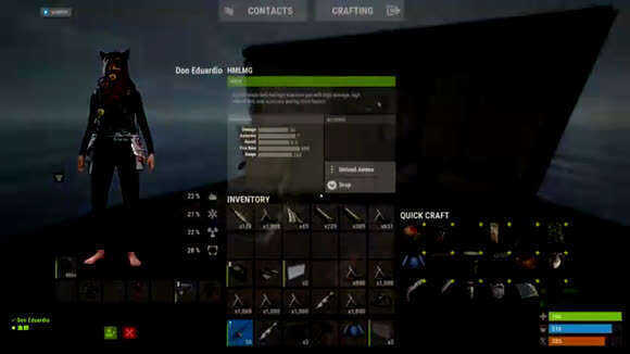 Выживание на глубине моря в игре Rust 1440p60 фото 4