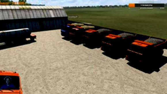 Самосвалы Euro Truck Simulator 2 конвой с модами фото 1
