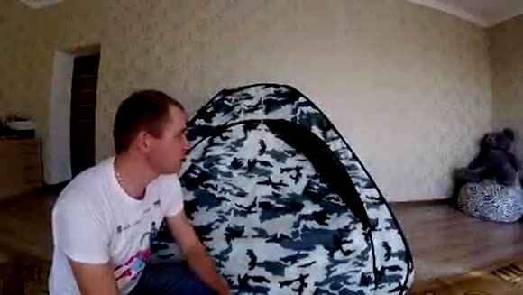 Как правильно сложить зимнюю палатку автомат восьмерка