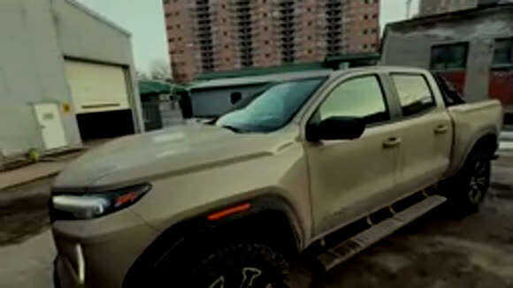 Крышка и дуга из круглых труб Hal для GMC Canyon фото 2