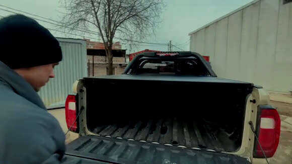 Крышка и дуга из круглых труб Hal для GMC Canyon