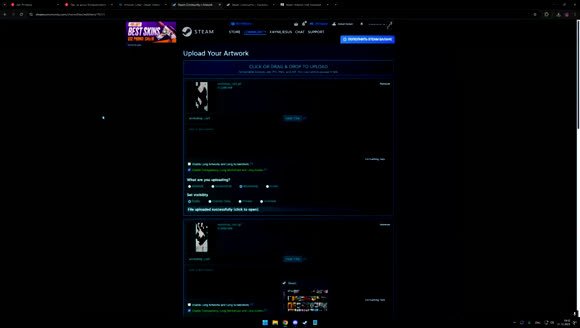 Как быстро создать красивую витрину мастерской Steam профиля фото 6