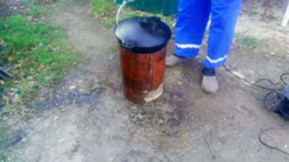 Как сделать печь для казана из газового баллона фото 4