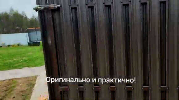 Распашные складные ворота: практичное и необычное решение для дома фото 3