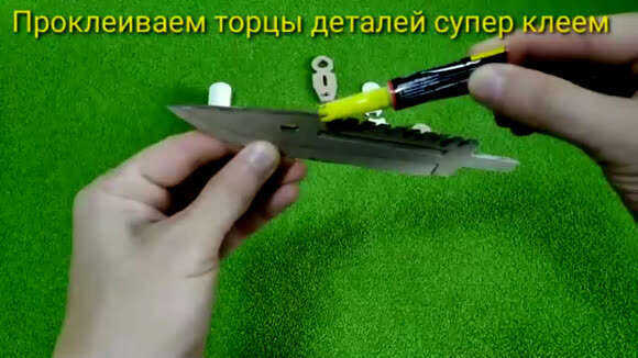 Как сделать нож M9 Bayonet из бумаги Standoff 2