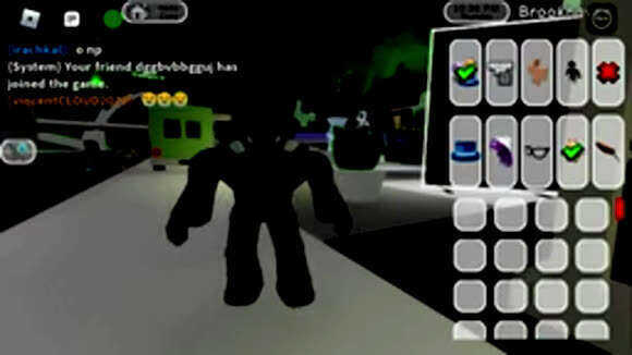 Как создать жуткий скин в Brookhaven Roblox