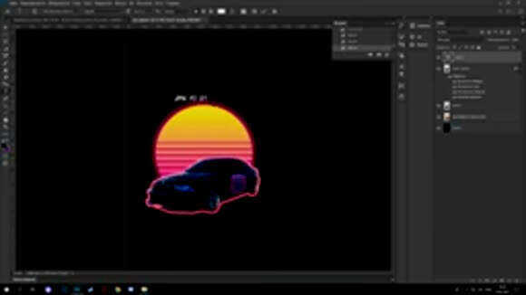 Как создать стильные обои для телефона в Photoshop