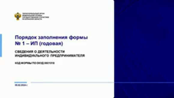 Как правильно заполнить форму 1-ИП для сдачи отчетности в налоговую